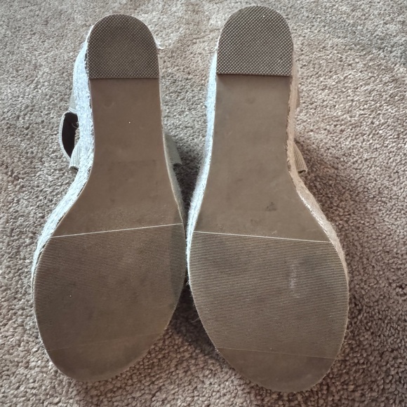 Stretch platform wedge sandals - Picture 5 of 6